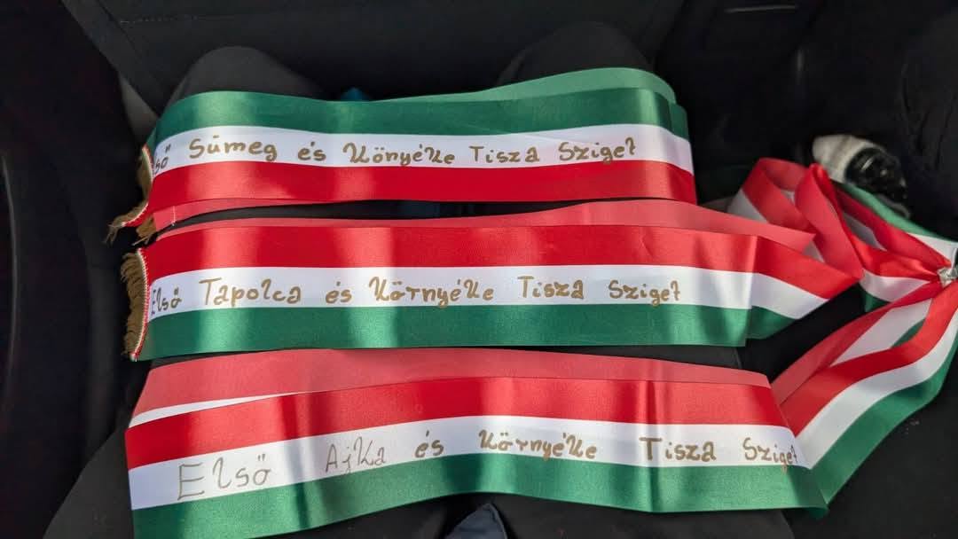 Egymillió lépés a békéért - sziget zászlók